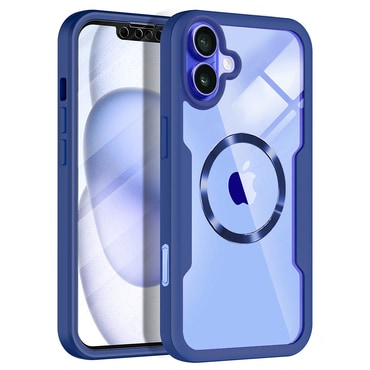 Hibridni Full body ovitek Techsuit "ColorVerse 360 MagSafe" za iPhone 16 - blue