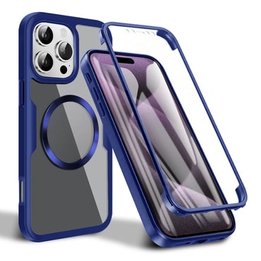 Hibridni Full body ovitek Techsuit "ColorVerse 360 MagSafe" za iPhone 16 Pro - blue