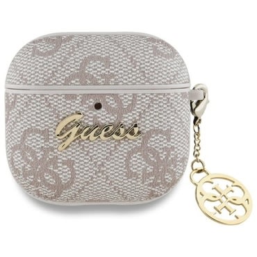 Ovitek Guess "4G Charm Collection" za Apple AirPods 4 - pink