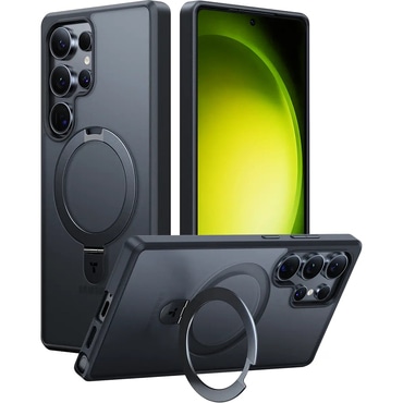 Premium ovitek Torras "Ostand" za Samsung Galaxy S25 Ultra - black