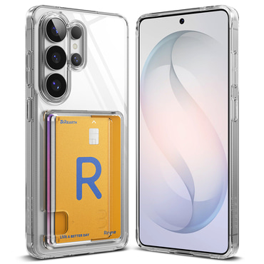 Ovitek Ringke "Fusion Card" za Samsung Galaxy S26 Ultra - clear