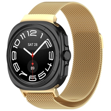 Kovinski pas Techsuit "W009" za Samsung Galaxy Watch Ultra 47mm / Galaxy Watch Ultra 2 - zlat