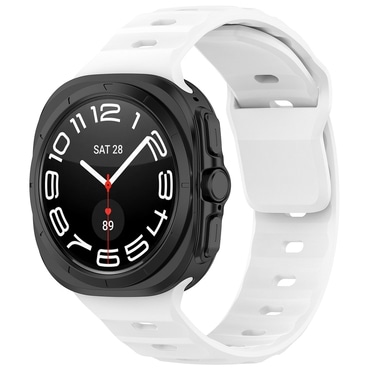 Silikonski pas Techsuit "W055" za Samsung Galaxy Watch Ultra 47mm / Galaxy Watch Ultra 2 - bel