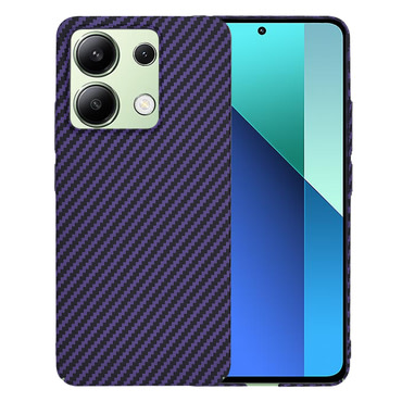 Trden TPU ovitek Techsuit "Carbonite FiberShell" za Xiaomi Redmi Note 13 4G - purple