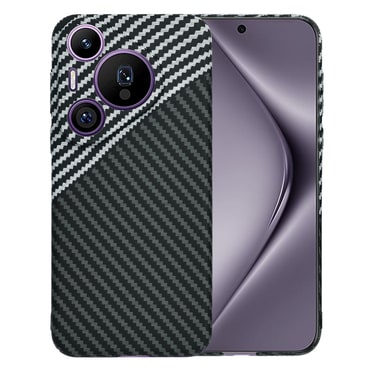 Trden TPU ovitek Techsuit "Carbonite FiberShell" za Huawei Pura 70 Pro - stealth gray
