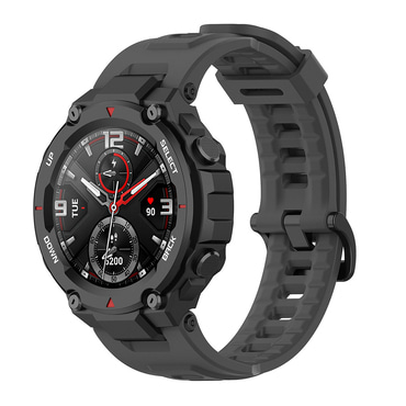 Silikonski pas Techsuit "W067" za Amazfit T-Rex / T-Rex Pro - siv