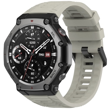Silikonski pas Techsuit "W067" za Amazfit T-Rex 3 - bež