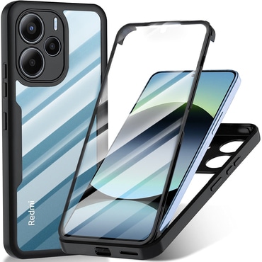 Hibridni Full body ovitek Techsuit "ColorVerse 360" za Xiaomi Redmi Note 14 4G - black