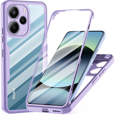 Hibridni Full body ovitek Techsuit "ColorVerse 360" za Xiaomi Redmi Note 14 4G - purple
