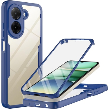 Hibridni Full body ovitek Techsuit "ColorVerse 360" za Xiaomi Redmi A5 - blue