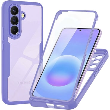 Hibridni Full body ovitek Techsuit "ColorVerse 360" za Samsung Galaxy A57 - purple
