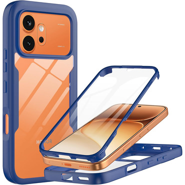 Hibridni Full body ovitek Techsuit "ColorVerse 360" za Honor 600 / 600 Pro - blue