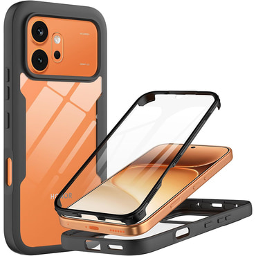 Hibridni Full body ovitek Techsuit "ColorVerse 360" za Honor 600 / 600 Pro - black