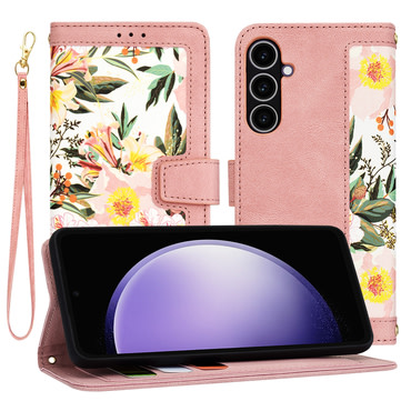 Etui Techsuit "FlipCraft" za Samsung Galaxy S23 FE - sweetheart pink
