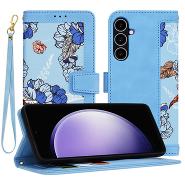 Etui Techsuit "FlipCraft" za Samsung Galaxy S23 FE - vibrant blue