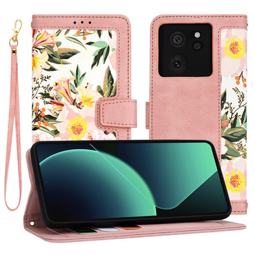 Etui Techsuit "FlipCraft" za Xiaomi 13T / 13T Pro - sweetheart pink