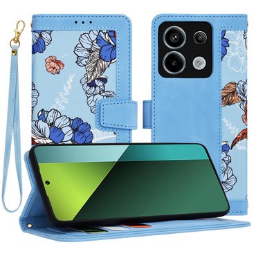 Etui Techsuit "FlipCraft" za Xiaomi Redmi Note 13 Pro 5G / Poco X6 - vibrant blue