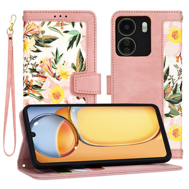 Etui Techsuit "FlipCraft" za Xiaomi Redmi 13C 4G / Poco C65 - sweetheart pink