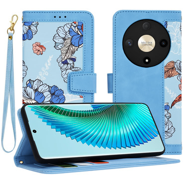 Etui Techsuit "FlipCraft" za Honor Magic6 Lite - vibrant blue