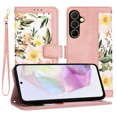 Etui Techsuit "FlipCraft" za Samsung Galaxy A35 - sweetheart pink