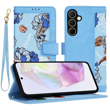 Etui Techsuit "FlipCraft" za Samsung Galaxy A35 - vibrant blue