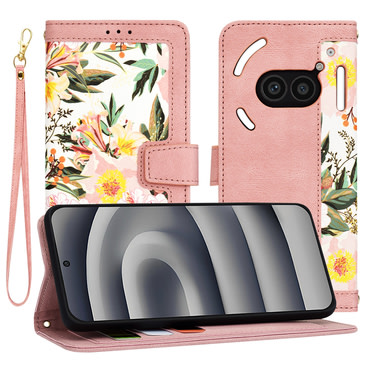 Etui Techsuit "FlipCraft" za Nothing Phone (2a) - sweetheart pink