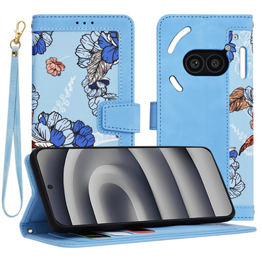 Etui Techsuit "FlipCraft" za Nothing Phone (2a) - vibrant blue