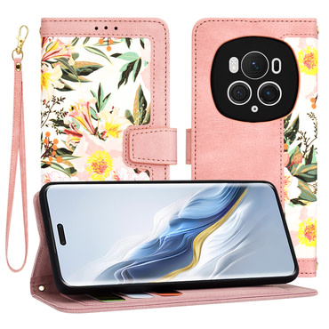 Etui Techsuit "FlipCraft" za Honor Magic6 Pro - sweetheart pink