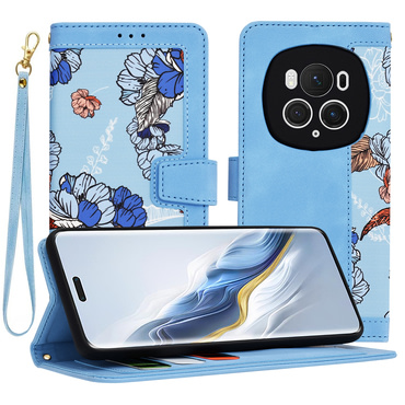Etui Techsuit "FlipCraft" za Honor Magic6 Pro - vibrant blue