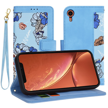 Etui Techsuit "FlipCraft" za iPhone XR - vibrant blue