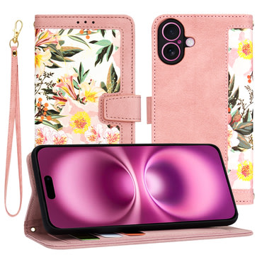 Etui Techsuit "FlipCraft" za iPhone 16 Plus - sweetheart pink