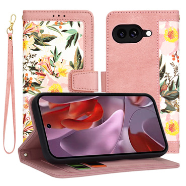 Etui Techsuit "FlipCraft" za Google Pixel 9a - sweetheart pink