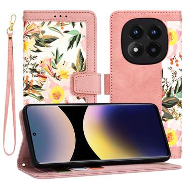 Etui Techsuit "FlipCraft" za Xiaomi Redmi Note 14 Pro 4G - sweetheart pink