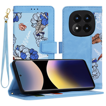Etui Techsuit "FlipCraft" za Xiaomi Redmi Note 14 Pro 4G - vibrant blue