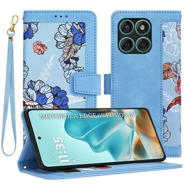 Etui Techsuit "FlipCraft" za Motorola Edge 60 Fusion / 60 - vibrant blue
