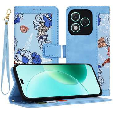 Etui Techsuit "FlipCraft" za Honor 400 Lite - vibrant blue