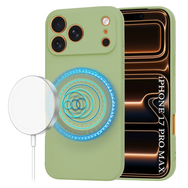 Silikonski ovitek Techsuit SoftFlex MagSafe za iPhone 17 Pro Max - matcha