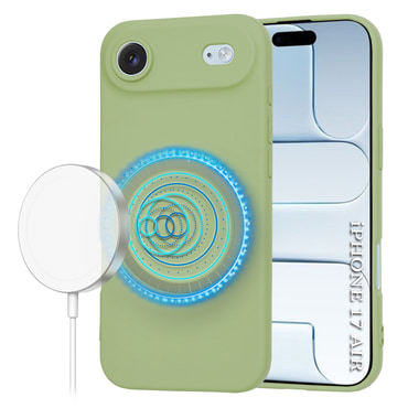 Silikonski ovitek Techsuit SoftFlex MagSafe za iPhone Air - matcha