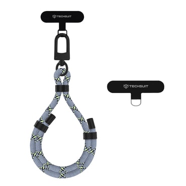 Vrvica za telefon Techsuit "Wrist Strap" z nastavljivo dolžino - frosted web