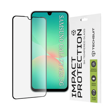 Premium 3D Full Body zaščitno steklo Techsuit za Samsung Galaxy A27 5G - črno