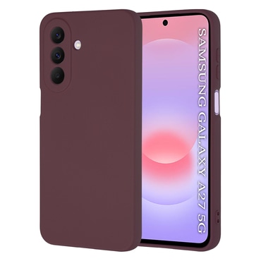 Silikonski ovitek Techsuit SoftFlex za Samsung Galaxy A27 5G - temno rdeč