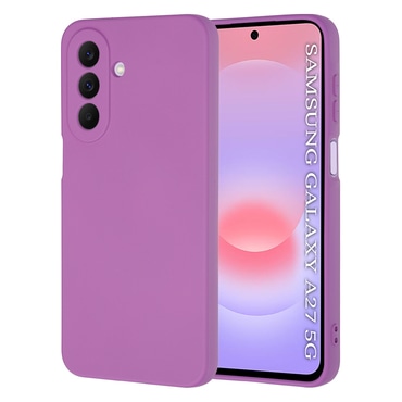 Silikonski ovitek Techsuit SoftFlex za Samsung Galaxy A27 5G - temno vijoličen