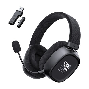 Bluetooth gaming slušalke ONIKUMA "GT839" BT 5.4 z več načini povezave - black