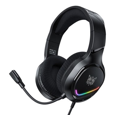 Over-Ear slušalke ONIKUMA "X31" z RGB osvetlitvijo in 50mm gonilniki - black