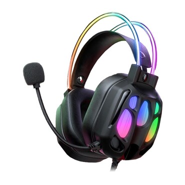Slušalke ONIKUMA "X89" z RGB osvetlitvijo - black