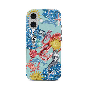 Premium ovitek Burga Tough "Aegean Affair" za iPhone 16
