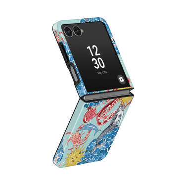 Premium ovitek Burga Tough "Aegean Affair" za Samsung Galaxy Z Flip7