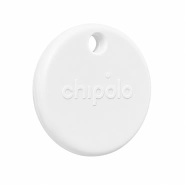 Chipolo POP Bluetooth iskalnik predmetov za iOS, Google in Android naprave - bel