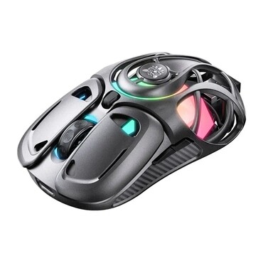 Brezžična gaming miška ONIKUMA "DM02" z 6 DPI nivoji in tremi načini povezave - gray
