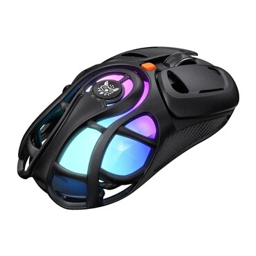 Gaming miška ONIKUMA "DM02" brezžična, 6 DPI nivojev, tri načini povezave - black